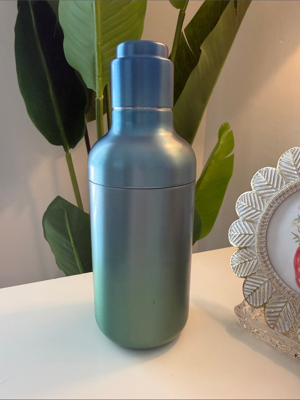 Nespresso Limited Edition Barista Coffee Shaker - Blue/Green Ombré